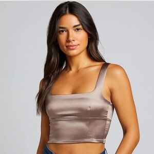 Wilfred Beige Sleeveless Top